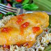Apricot Orange Chicken Lettuce Wraps