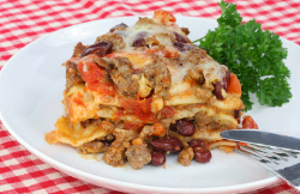 Beefy Taco Casserole