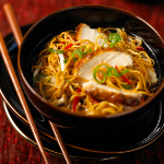Asian Turkey and Rice Soup