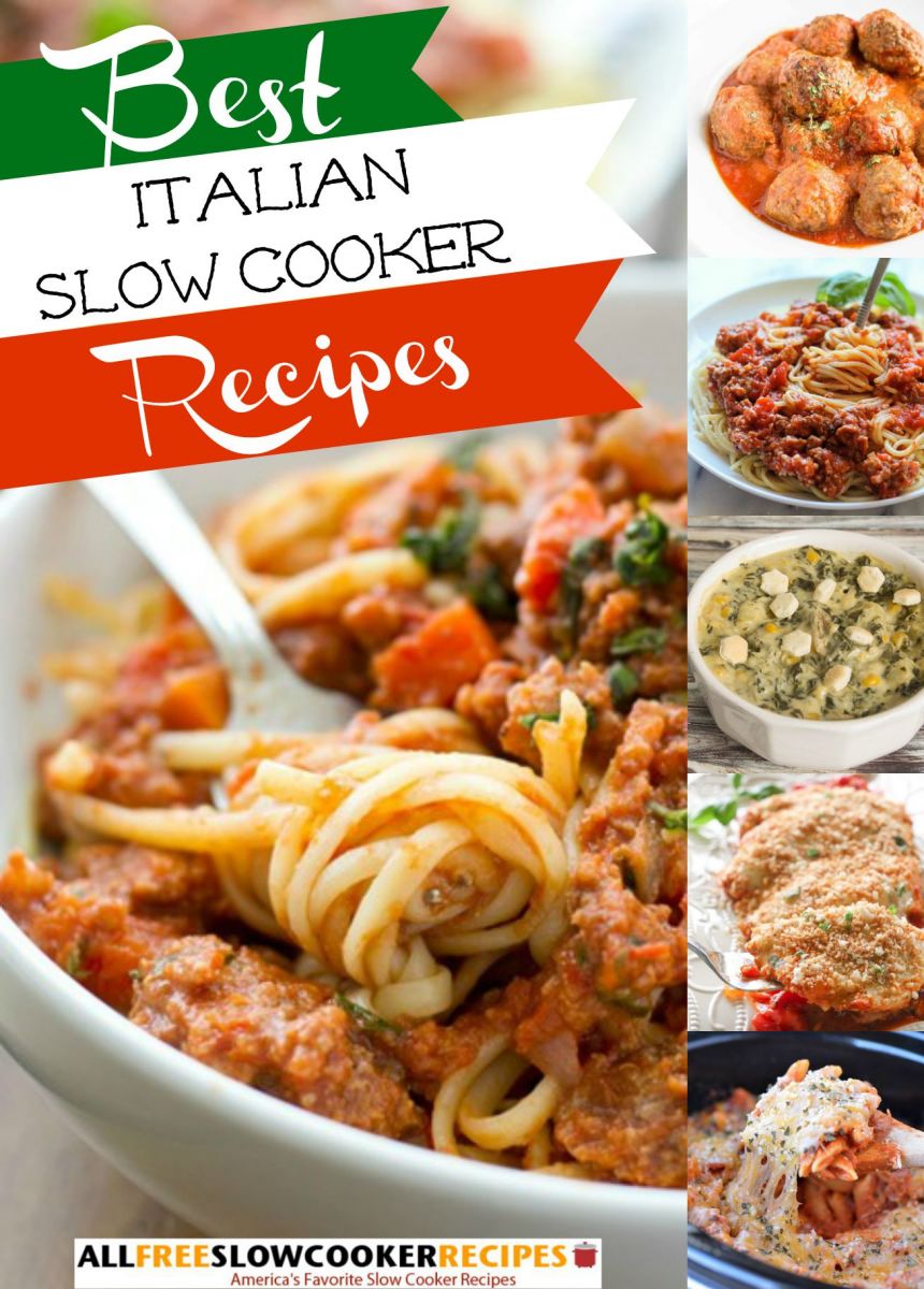 Easy Italian Recipes for Slow Cooker Dinners