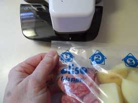 Oliso Vacuum Product Review Step 3
