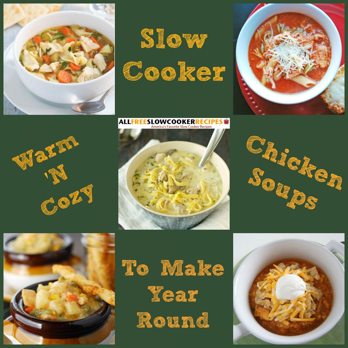 Slow Cooker Chicken Soup Recipes
