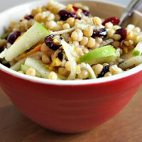 Fruit, Nut and Wheat Berry Salad